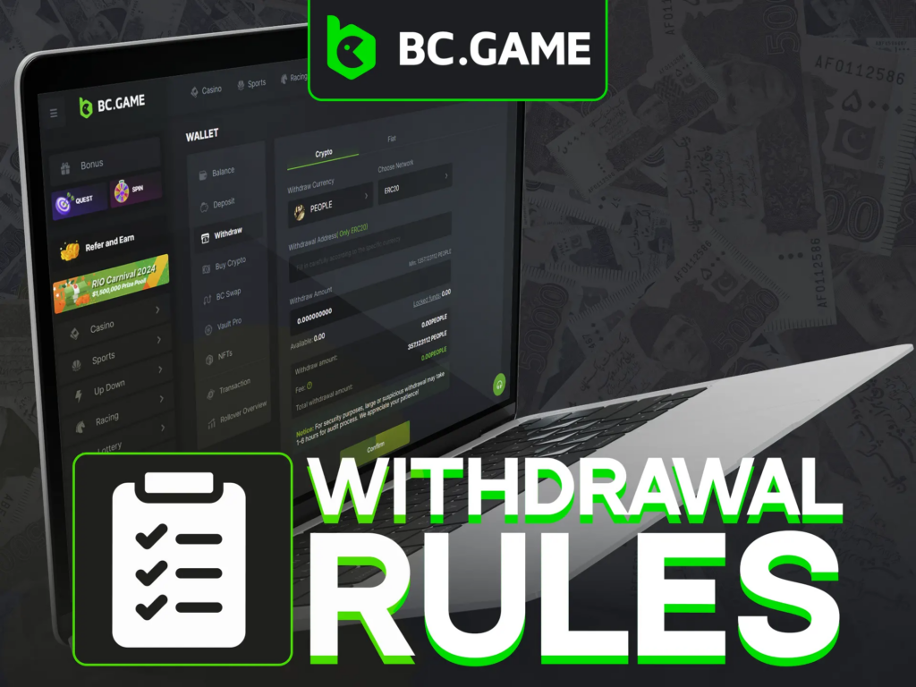 BC Game Withdrawal Methods